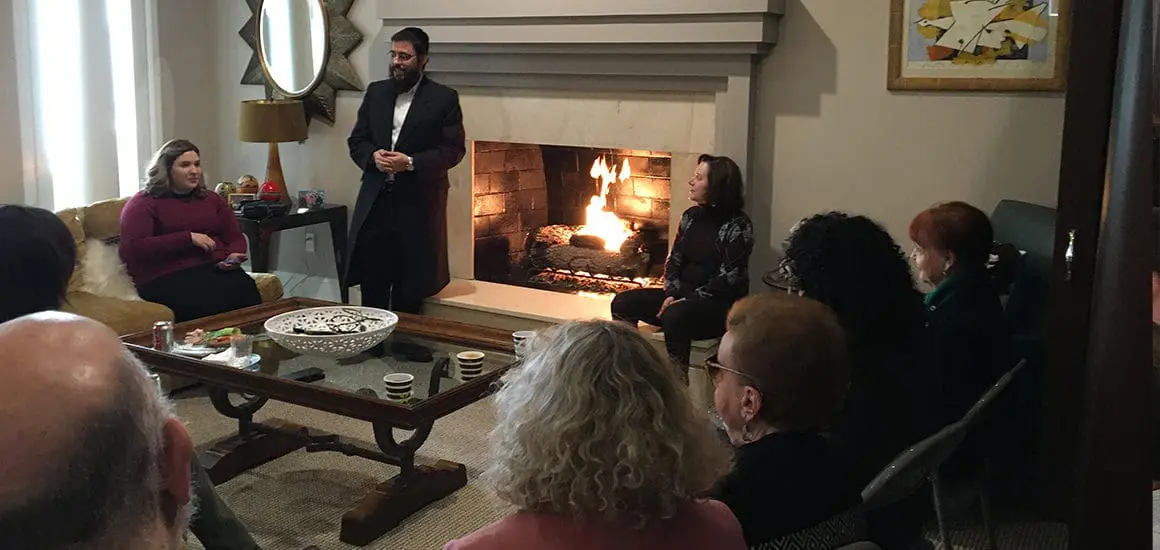 ATS Washington, D.C. supporters posing for a picture during an event with Technion grad, Dr. Yehuda Sabiner | Donate to Support the Technion University | American Technion Society | How to Support Israel