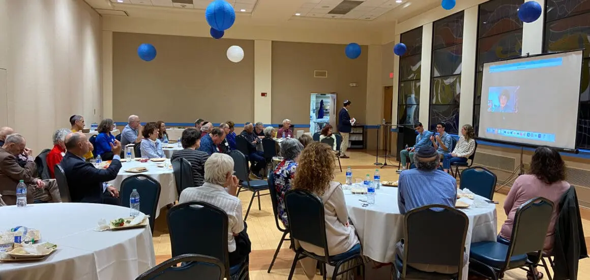 ATS Washington, D.C. event with tables and balloons | Donate to Support the Technion University | American Technion Society | How to Support Israel