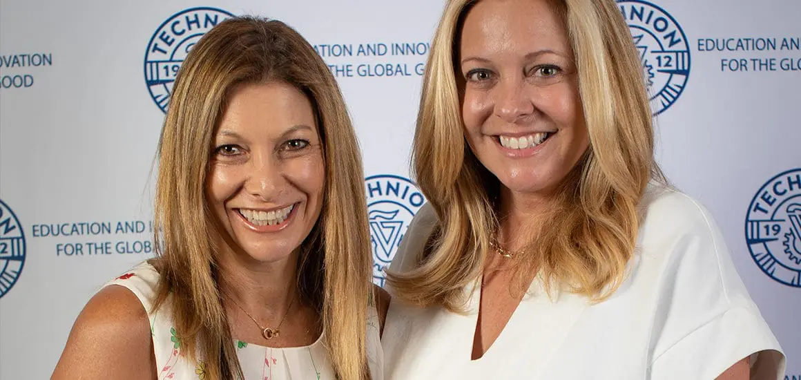 Two California ATS supporters at a Technion event | Donate to Support the Technion University | American Technion Society | How to Support Israel