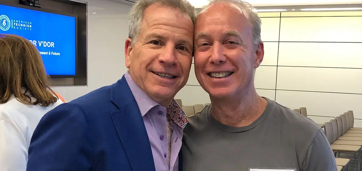 ATS supporters at a New York City event with Brig. Gen. Professor Jacob Nagel | Donate to Support the Technion University | American Technion Society | How to Support Israel