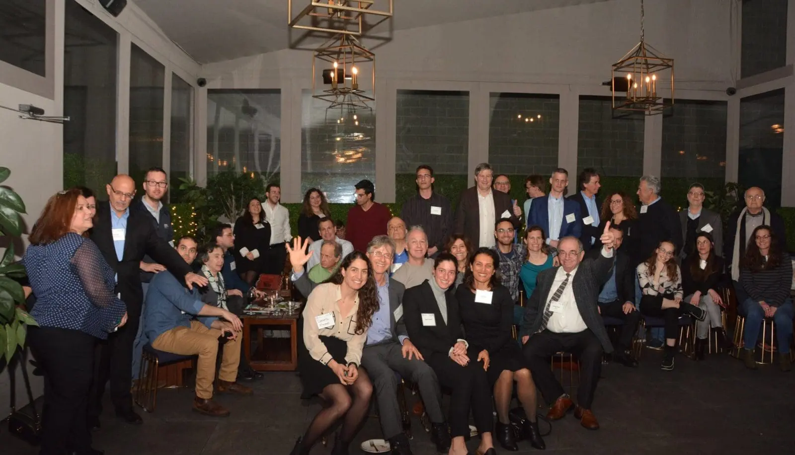 Technion Alumni taking a group photo at an event in New York City. | Technion Alumni: Connect and Donate to Israel