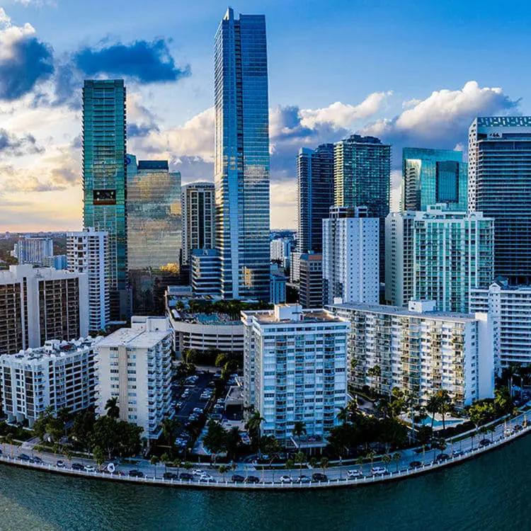 Skyline of Miami during the day | Donate to Support the Technion University | American Technion Society | How to Support Israel