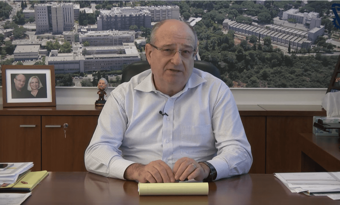 Professor Peretz Lavie at the Technion