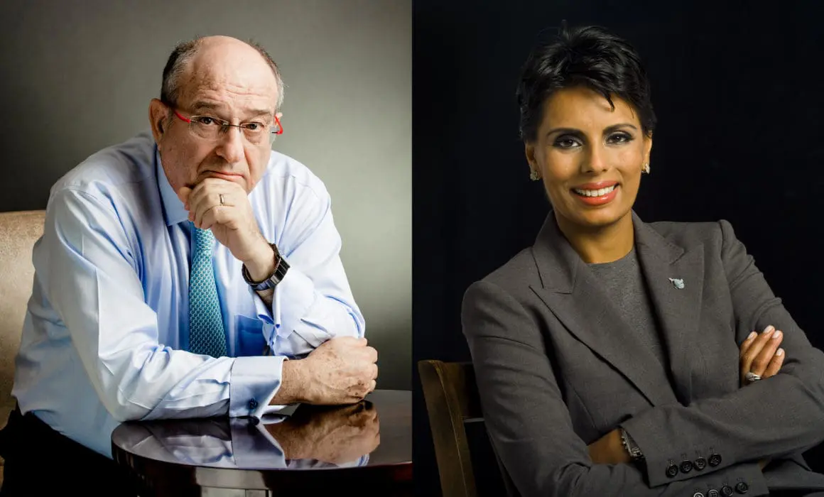 Prof. Peretz Lavie and Dr. Qanta Ahmed