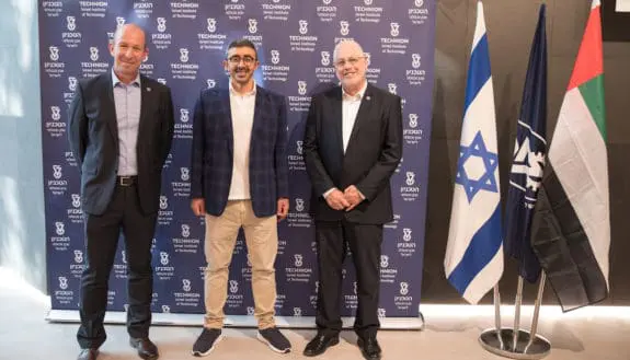 UAE, Technion Talk Science & Cooperation