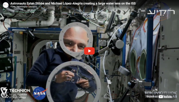 Astronaut Eytan Stibbe On the ISS