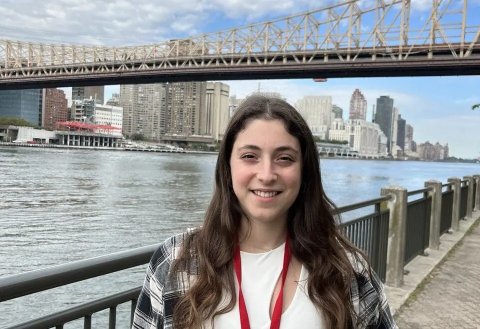 technion intern gilat toker on roosevelt island