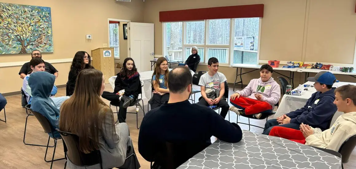 Students sitting in a classroom for a presentation | Donate to Support the Technion University | American Technion Society