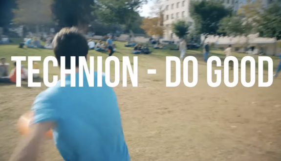 Technion: the Vision to Do Good