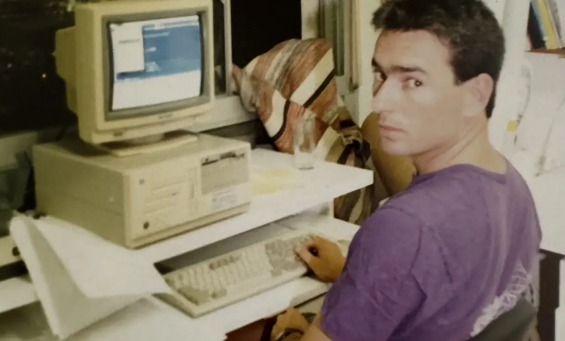 <p style="font-style: italic;"> Yair Helman as a Technion student
