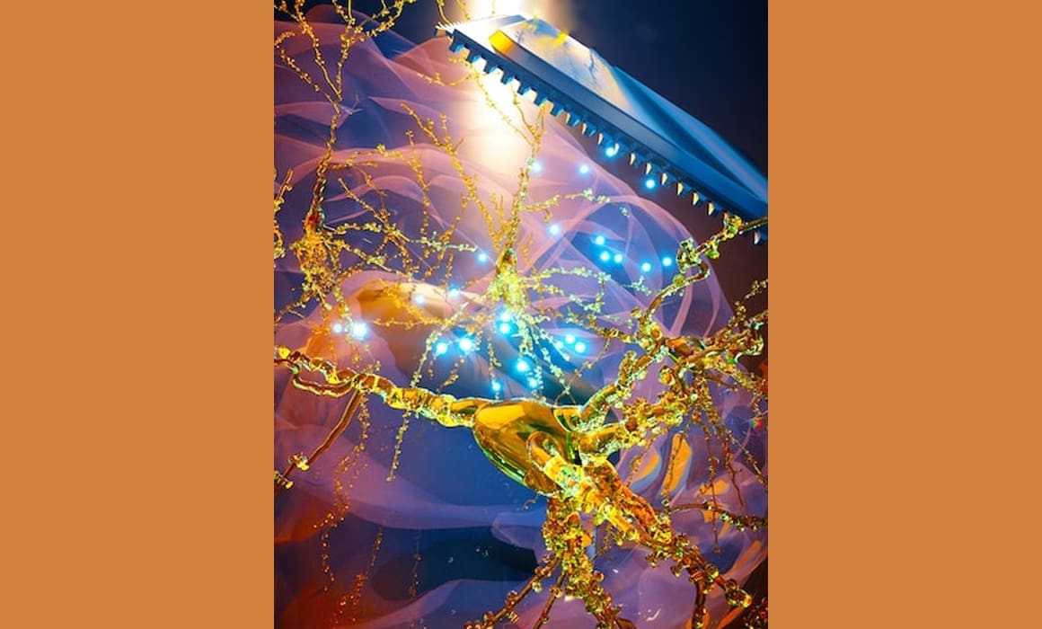 Graphic illustration of cells for nanoscale chips | How to Donate to Support the Technion University | Donate to Support Israel