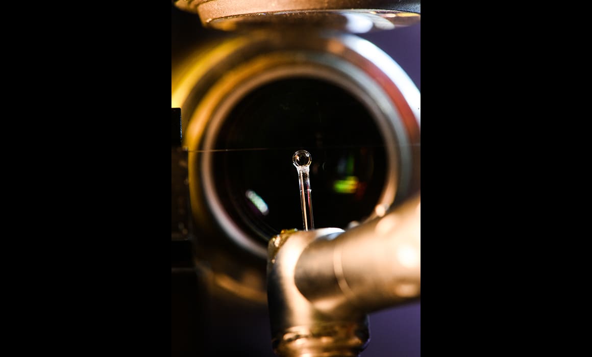 A closeup of the optical isolator | Donate to Support the Technion University | How to Support Israel
