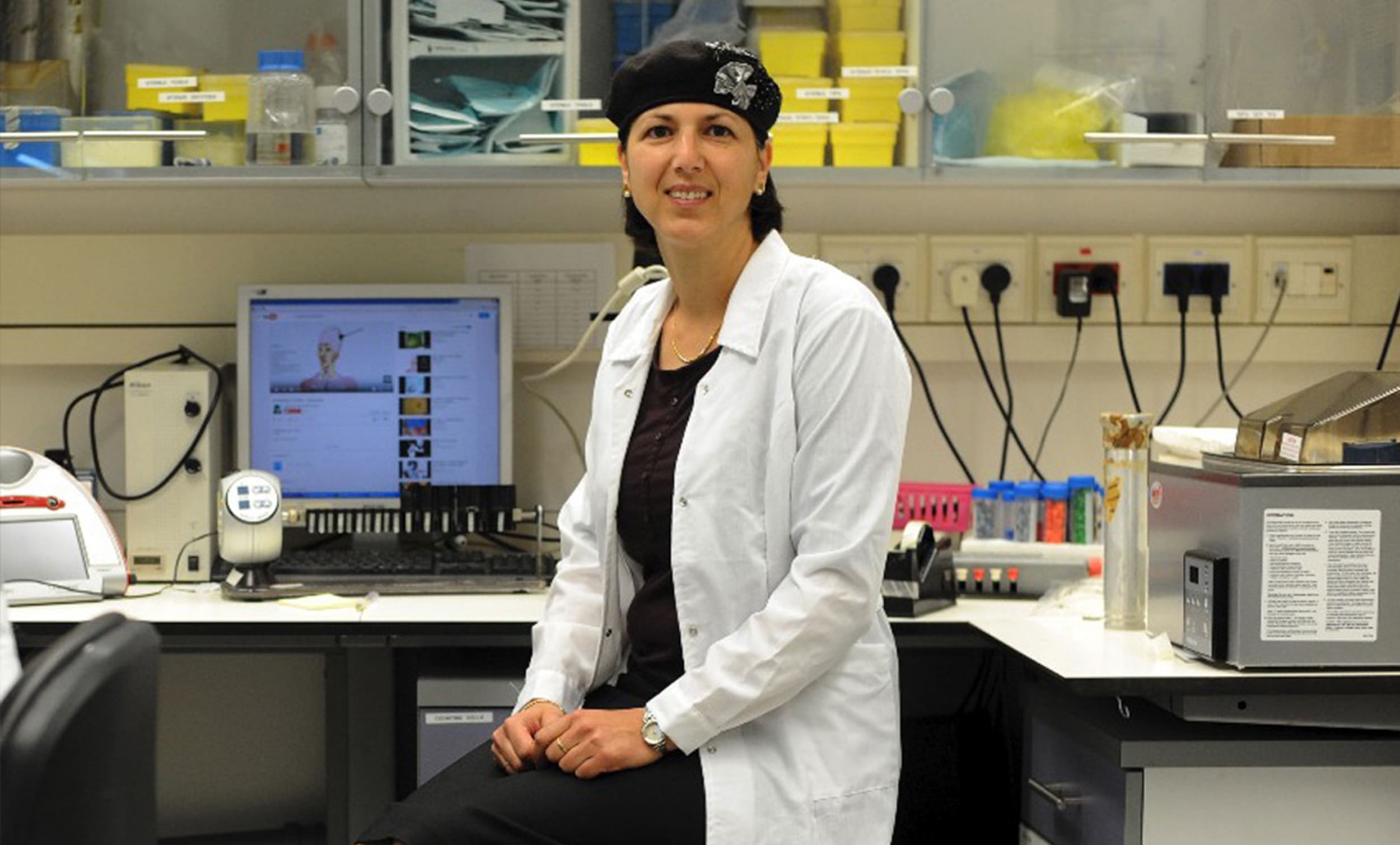 tissue engineer technion prof. shulamit levenberg in a lab | Donate to Support the Technion University | How to Support Israel