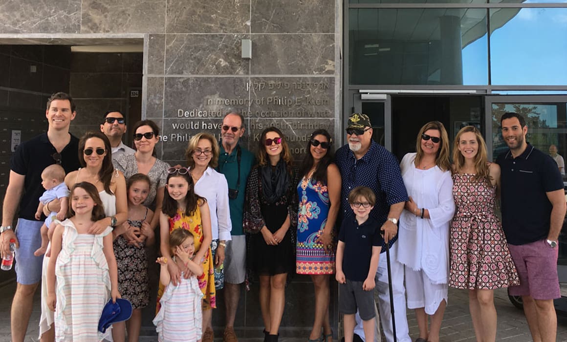 ATS – Baltimore donors, the Klein family | Donate to Support the Technion University | American Technion Society