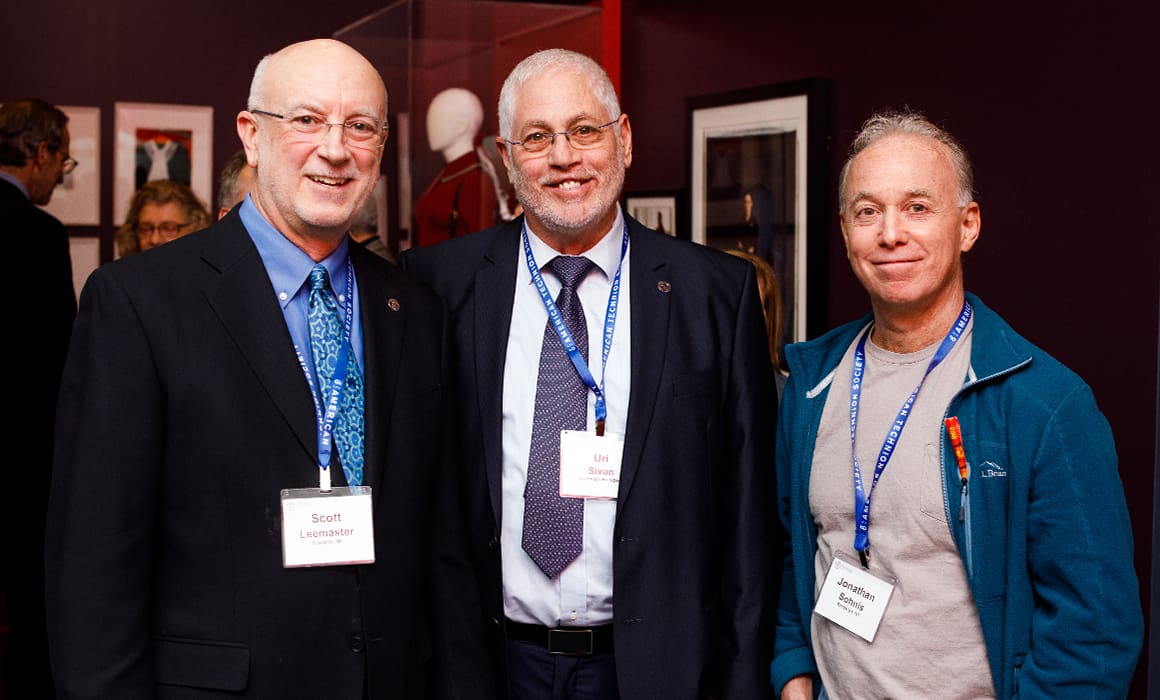 ats donor jonathan sohnis with technion president uri sivan | Donate to Support the Technion University | American Technion Society