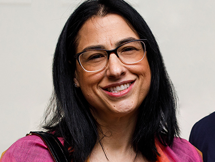 Headshot of American Technion Society CMO, Shanta Mali.