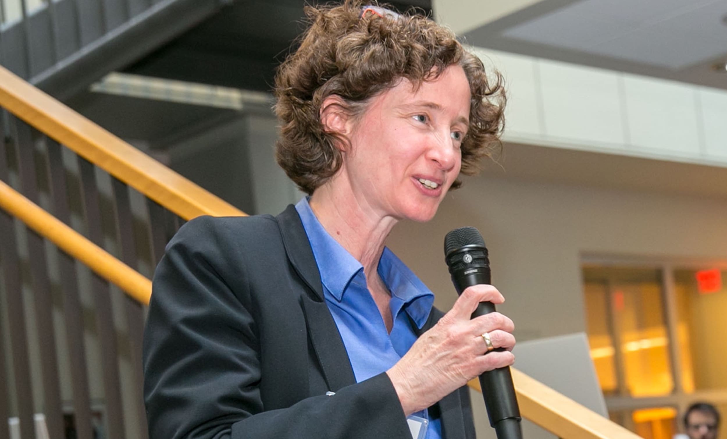 Dr. Ifat Rubin-Bejerano, from haifa to harvard, speaking at an event | Donate to Support the Technion University | American Technion Society