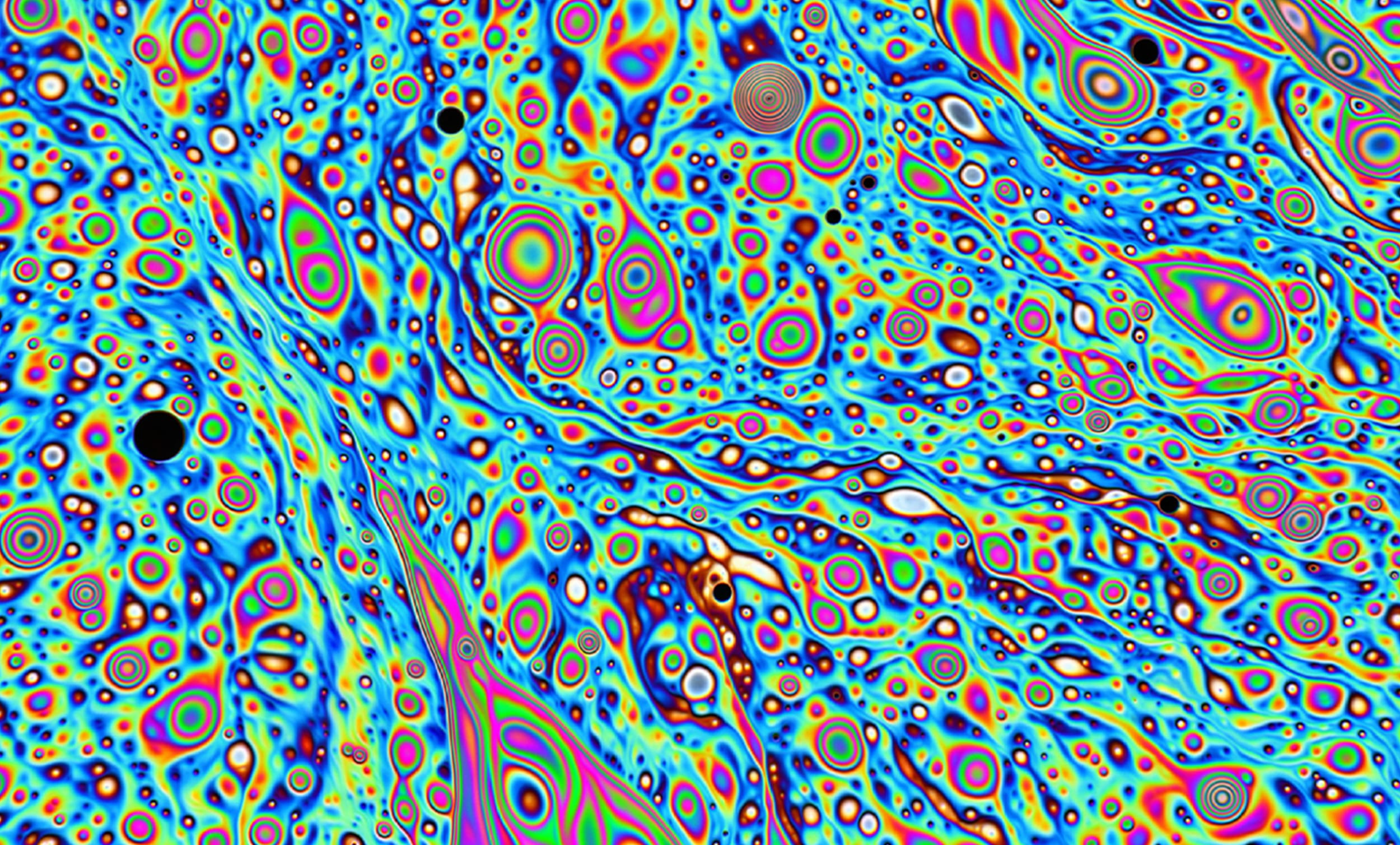 graphic of rainbow soap bubbles | Donate to Support Israel | Technion University