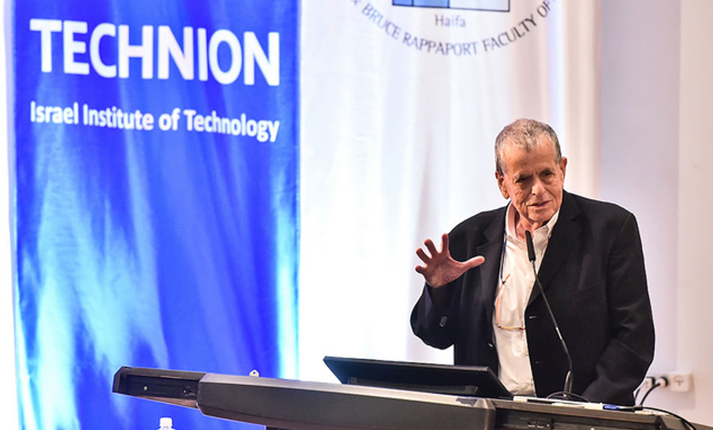 prof aaron ciechanover at ticc opening