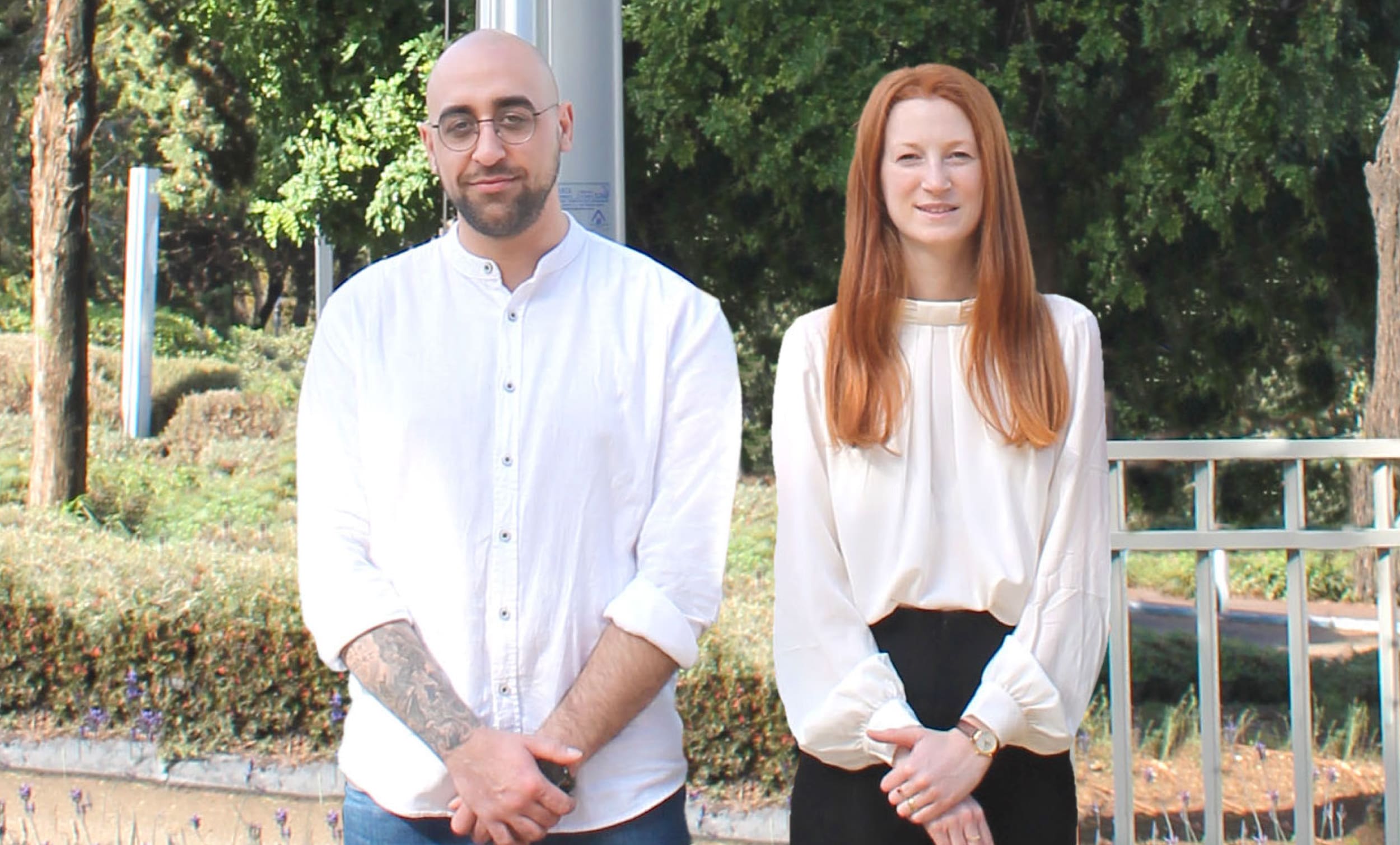 Technion students Sean Meir and Neta Blum | Donate to Support the Technion University | How to Support Israel