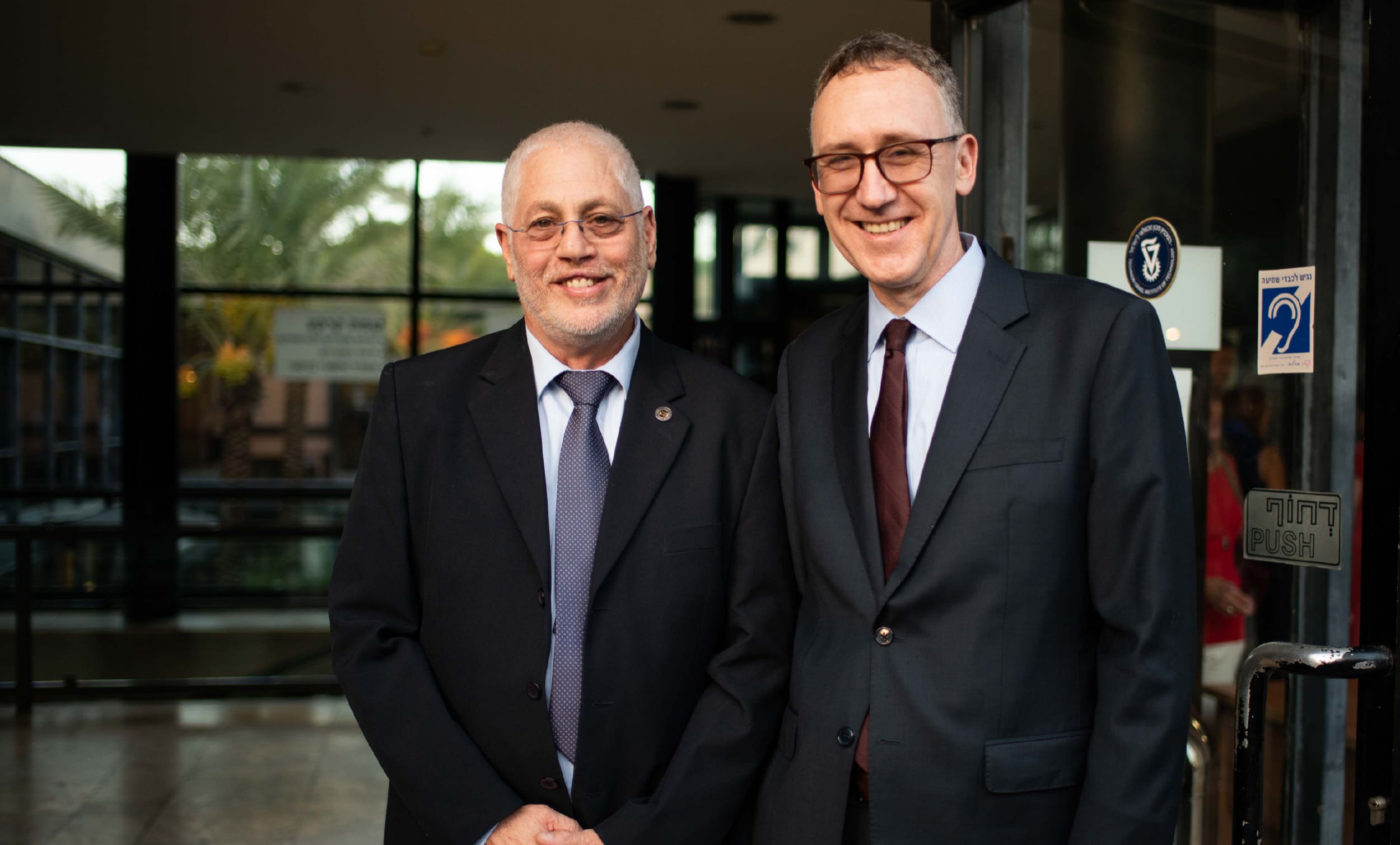 Uri Sivan and Michael Waxman-Lenz | Donate to Support Israel | American Technion Society