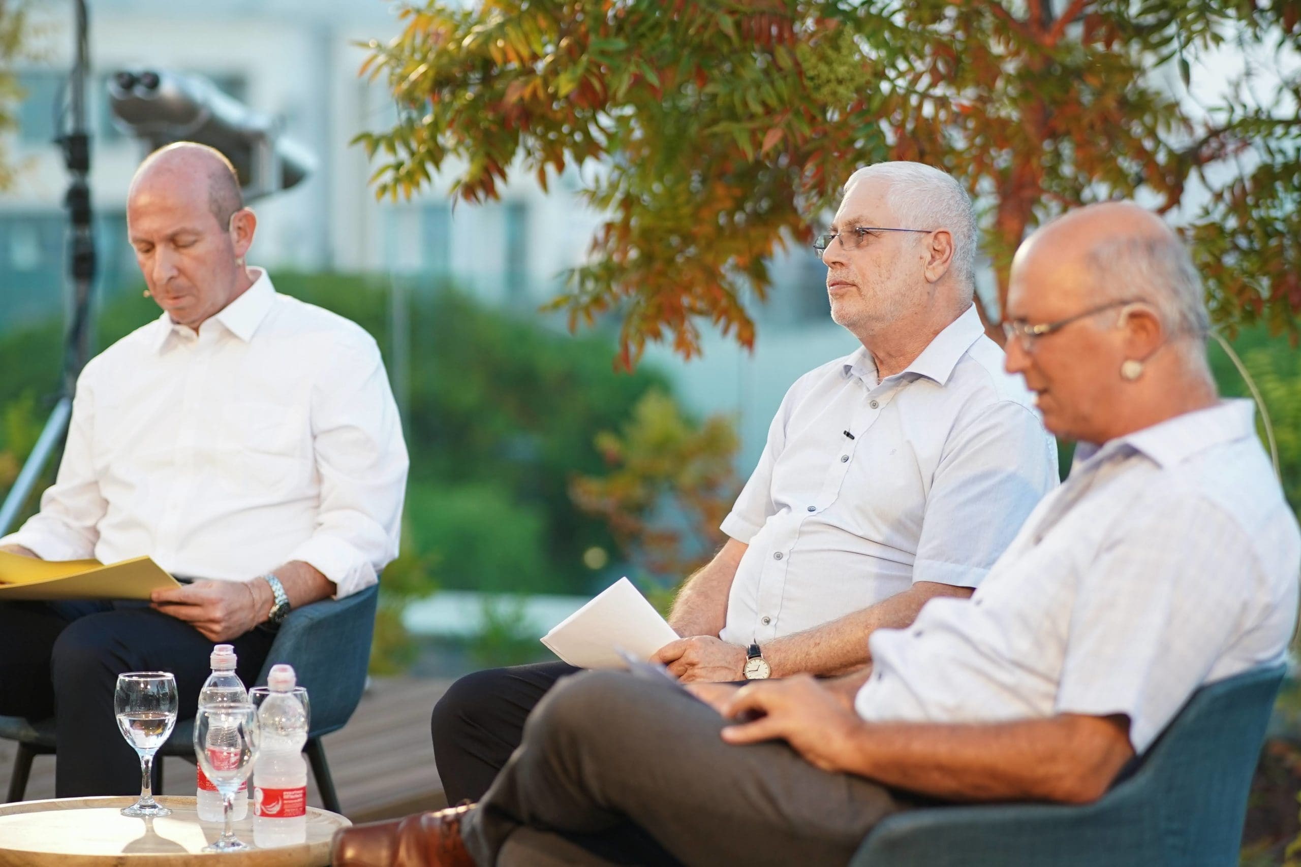 Prof. Wolf and President Sivan