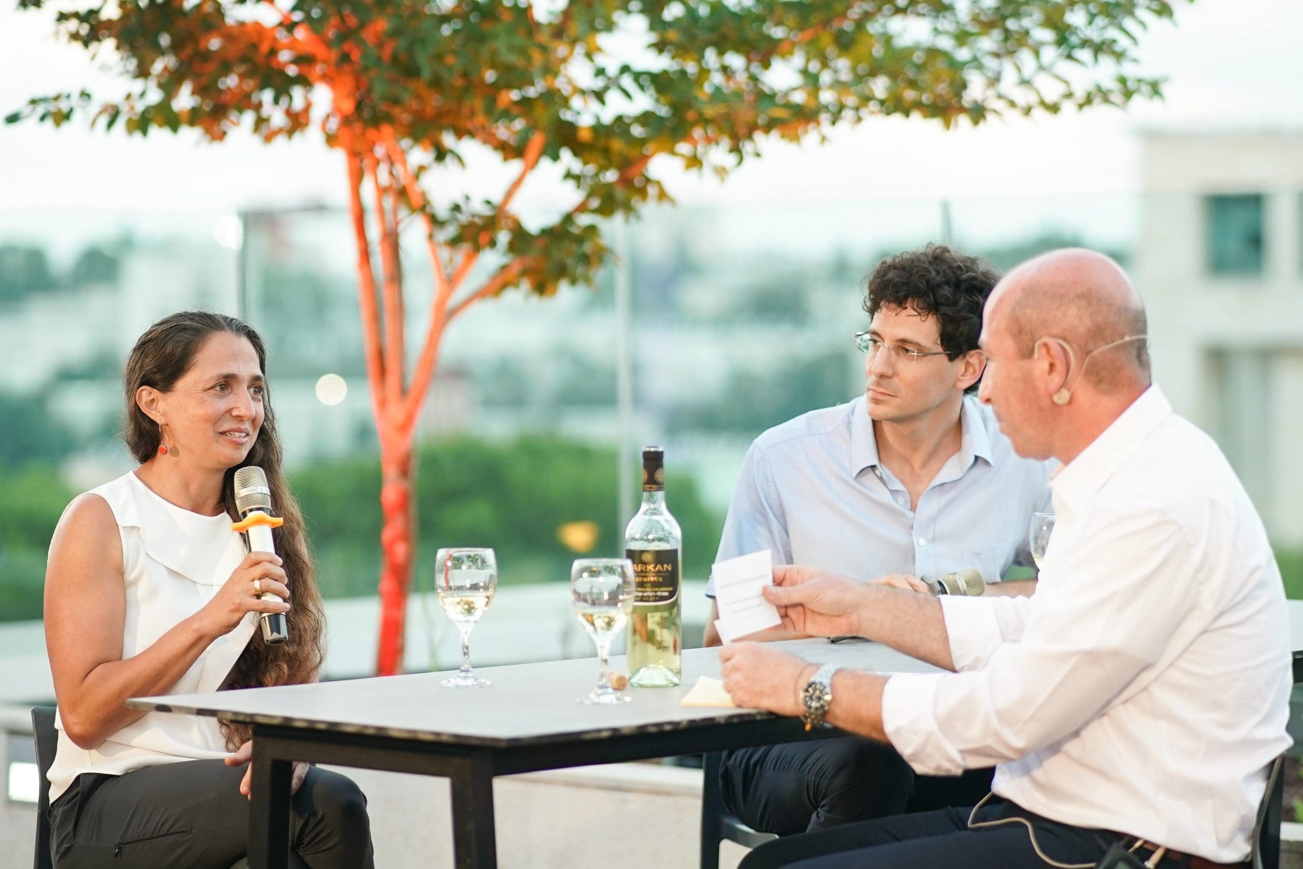 Prof. Geva-Zatorsky, Prof. Kaminer, and Prof. Wolf