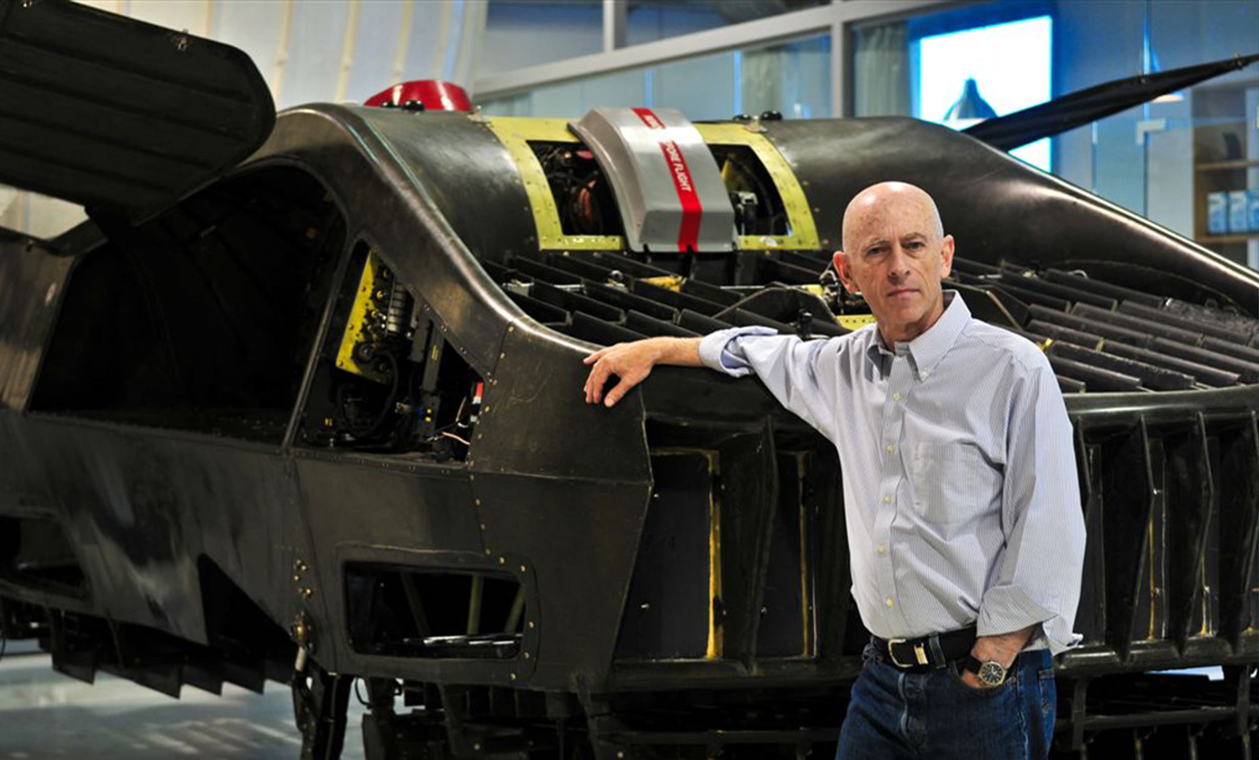 Rafi Yoeli with flying car tech prototype | Donate to Support Israel | American Technion Society