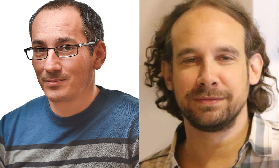 Dr. Netanel Korin and Professor Emanuel Milman, technion faculty recipients of EU award grants | Donate to Support Israel | Technion University