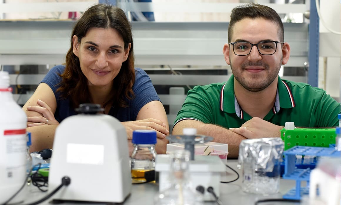 Professor Meytal Landau and Dr. Nir Salinas