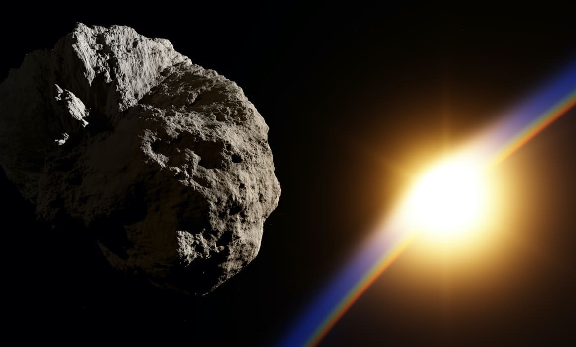 asteroids approaching earth with sun shining | Donate to Support Israel | Technion University