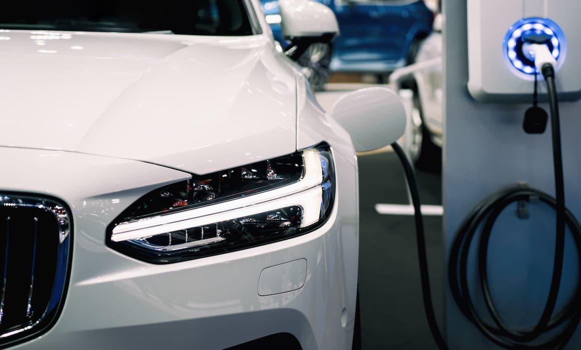white electric car charging | Donate to Support the Technion | How to Support Israel