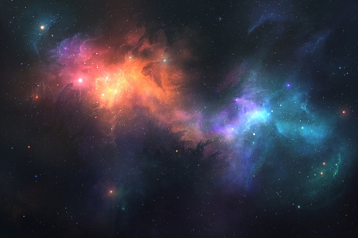 colorful outer space with stars | Donate to Support Israel | Technion University