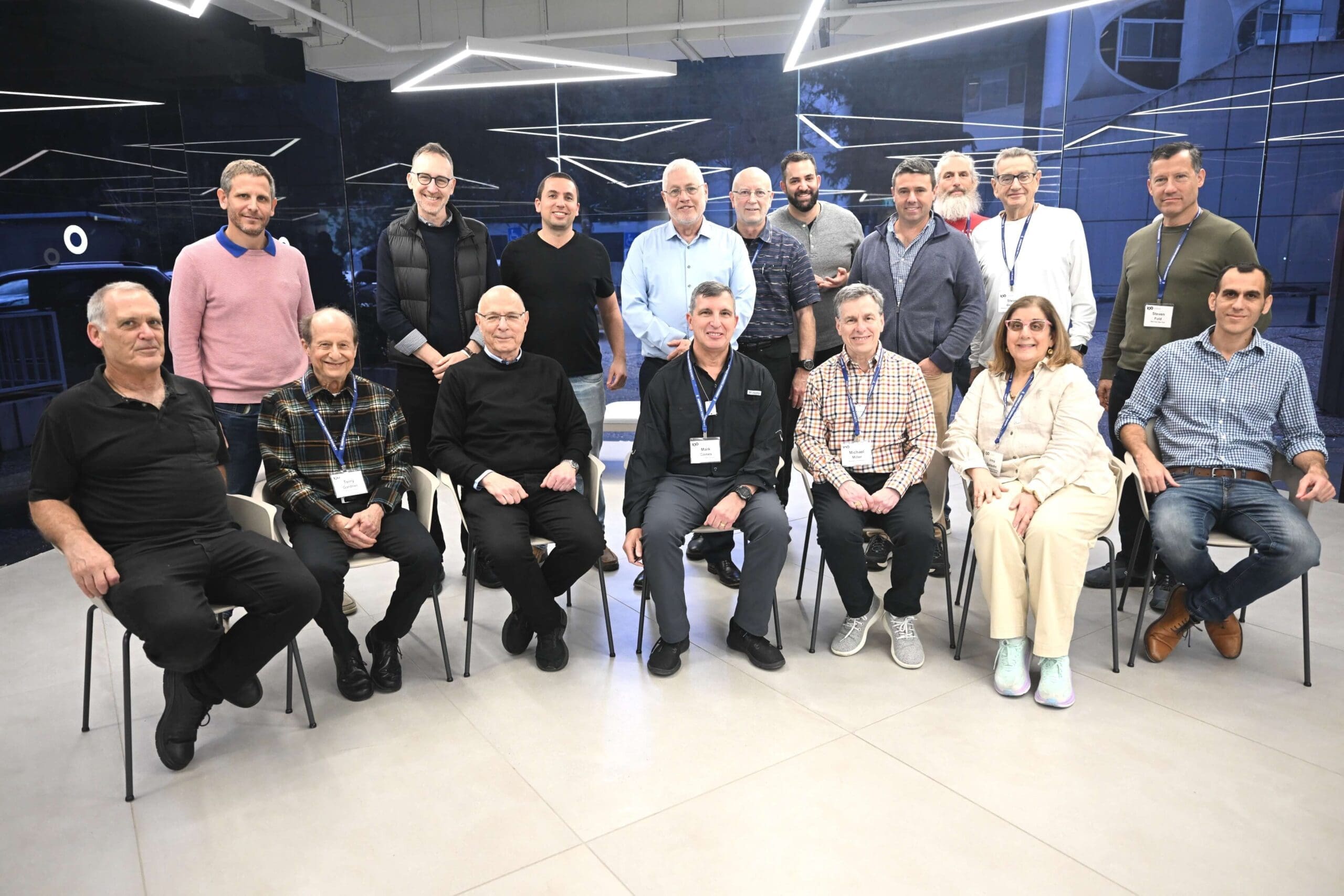 ats national board members and ats staff in a group photo at the technion in haifa israel | Donate to Israel | Support the Technion University
