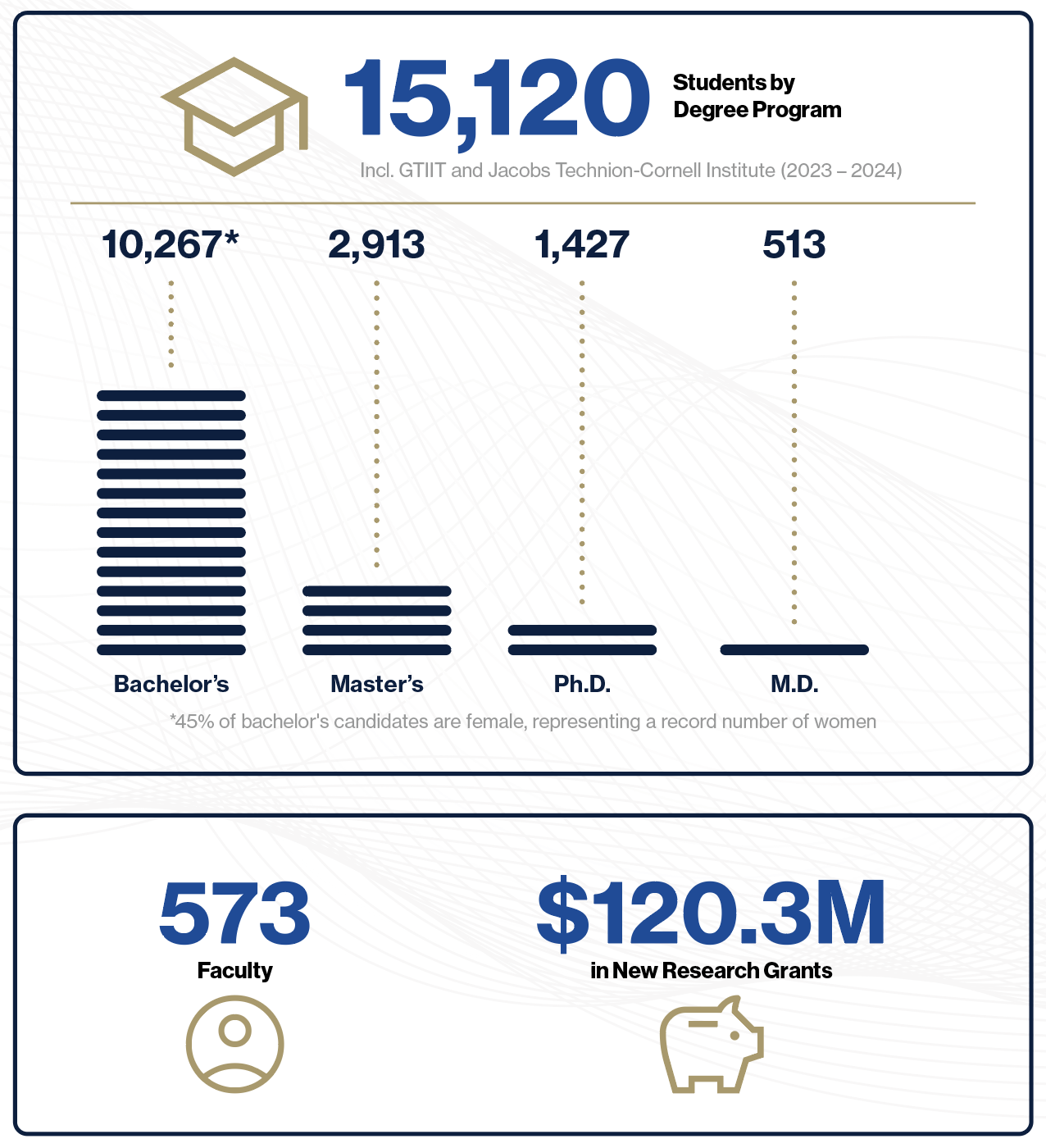 infographic with statistics on it