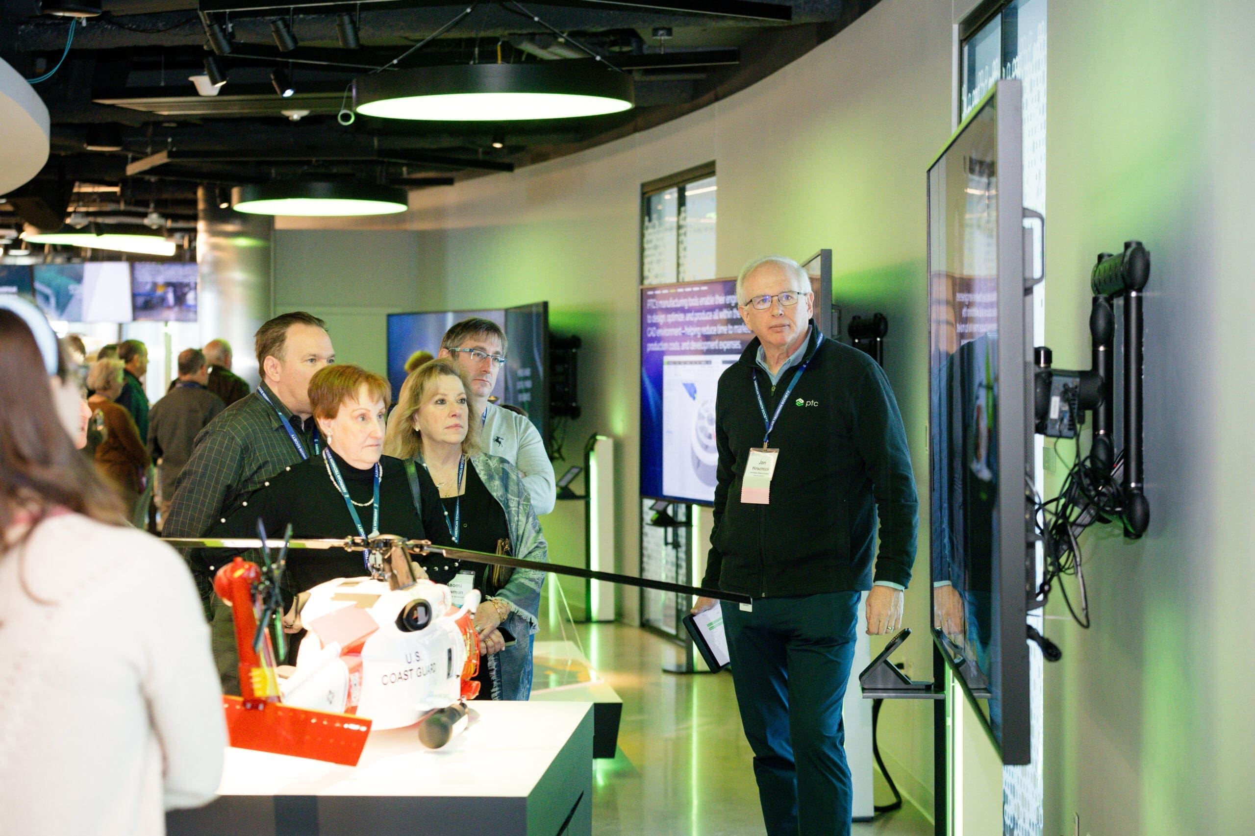 ats national board members at ptc national headquarters in boston, ma