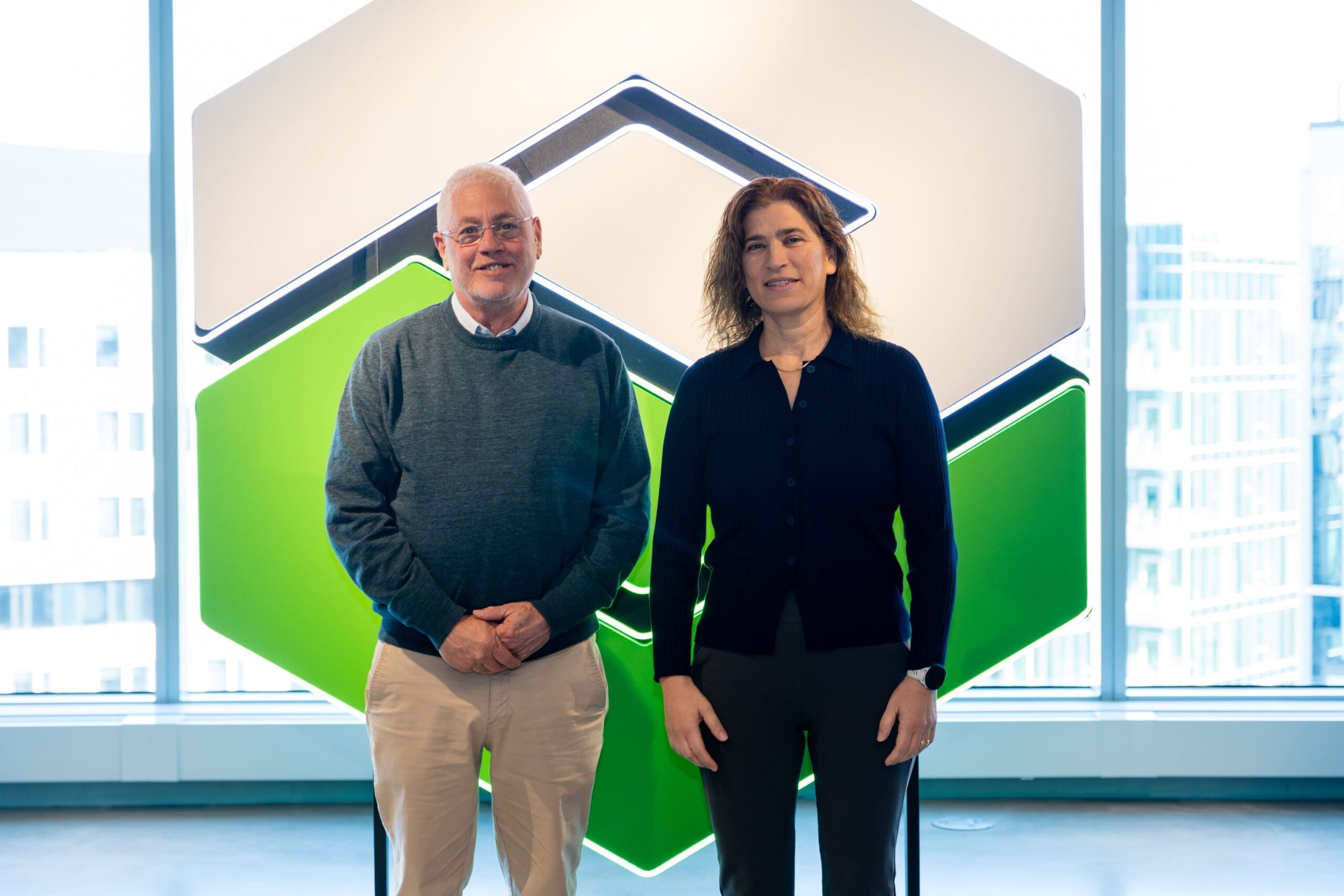lihi zelnik manor and uri sivan in boston, ma at ptc headquarters