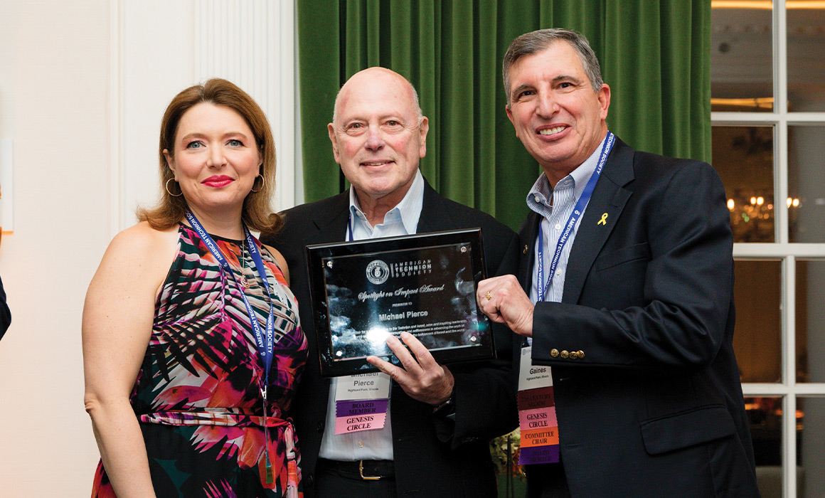 ATS Board Members receiving an award