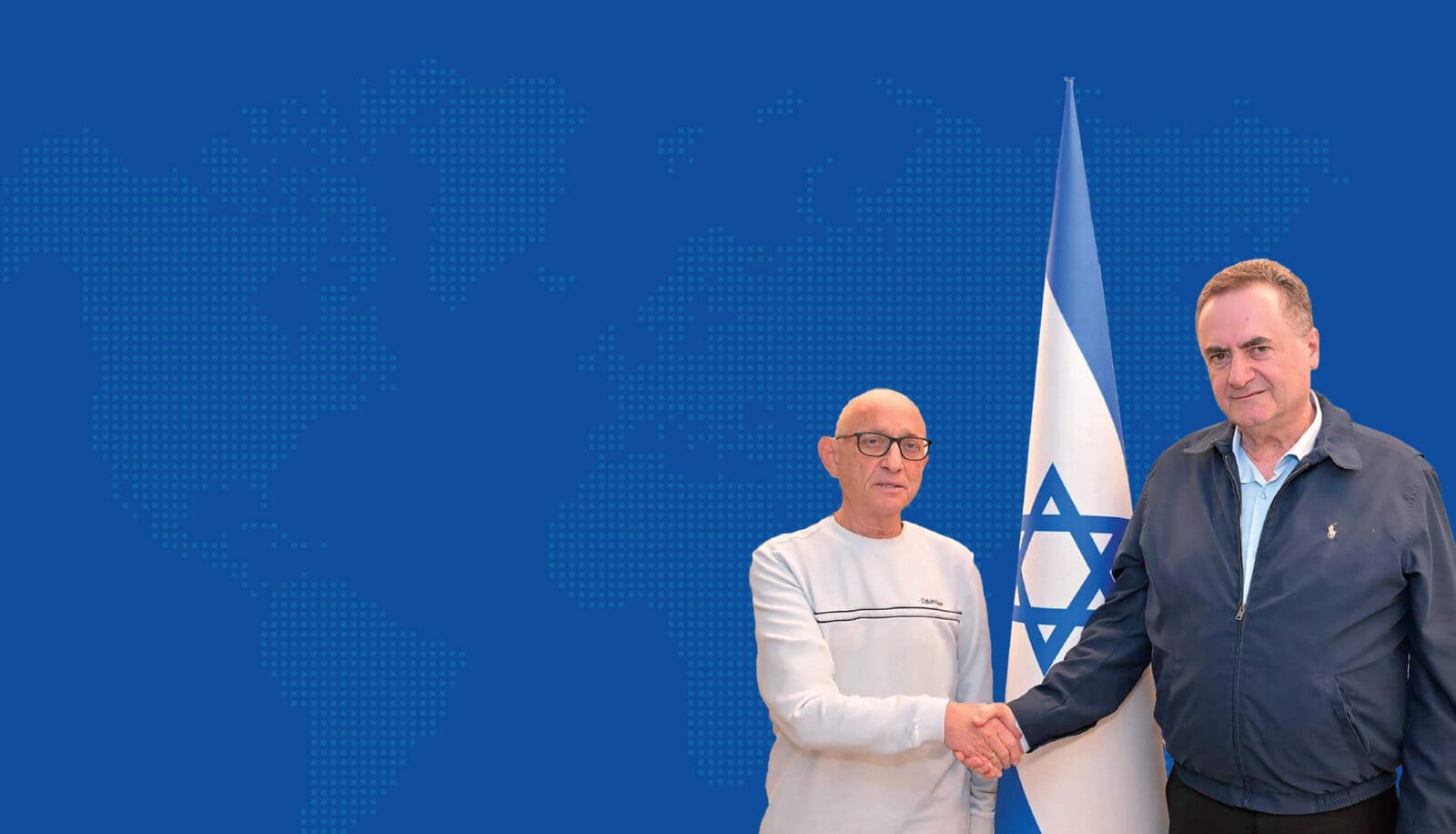 Brig. General Jacob Nagel shaking hands with Israel’s Minister of Defense Israel Katz | Israel | Technion