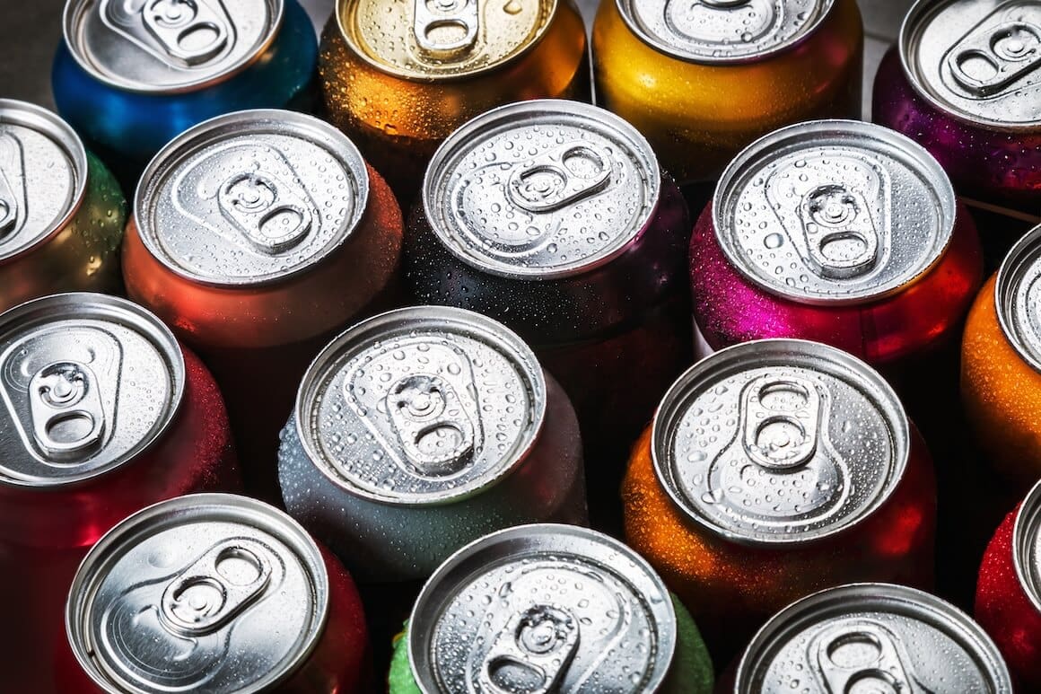 multicolor soda cans with condensation | Donate to Support Israel | Technion University