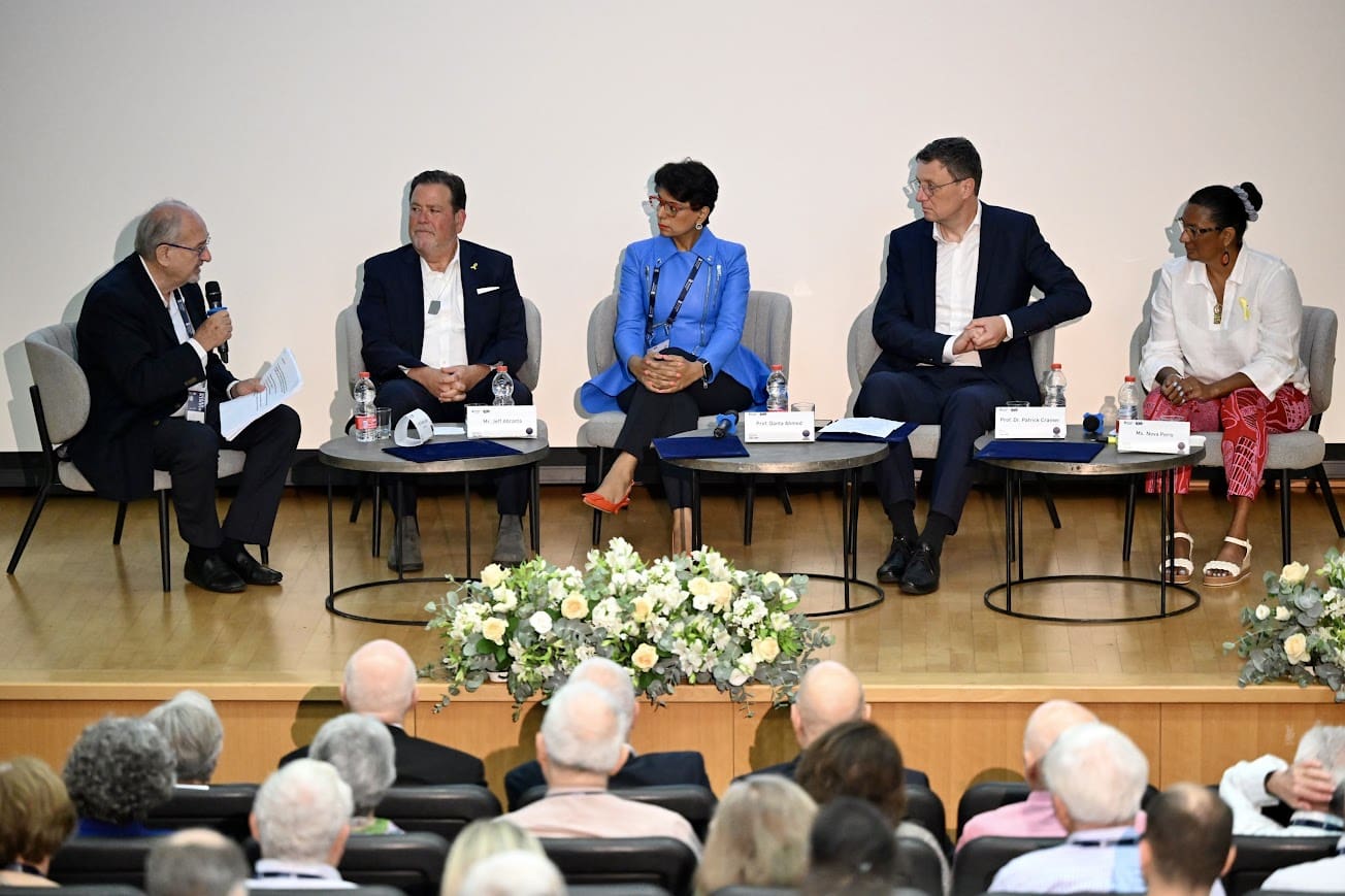 Panel of award recipients