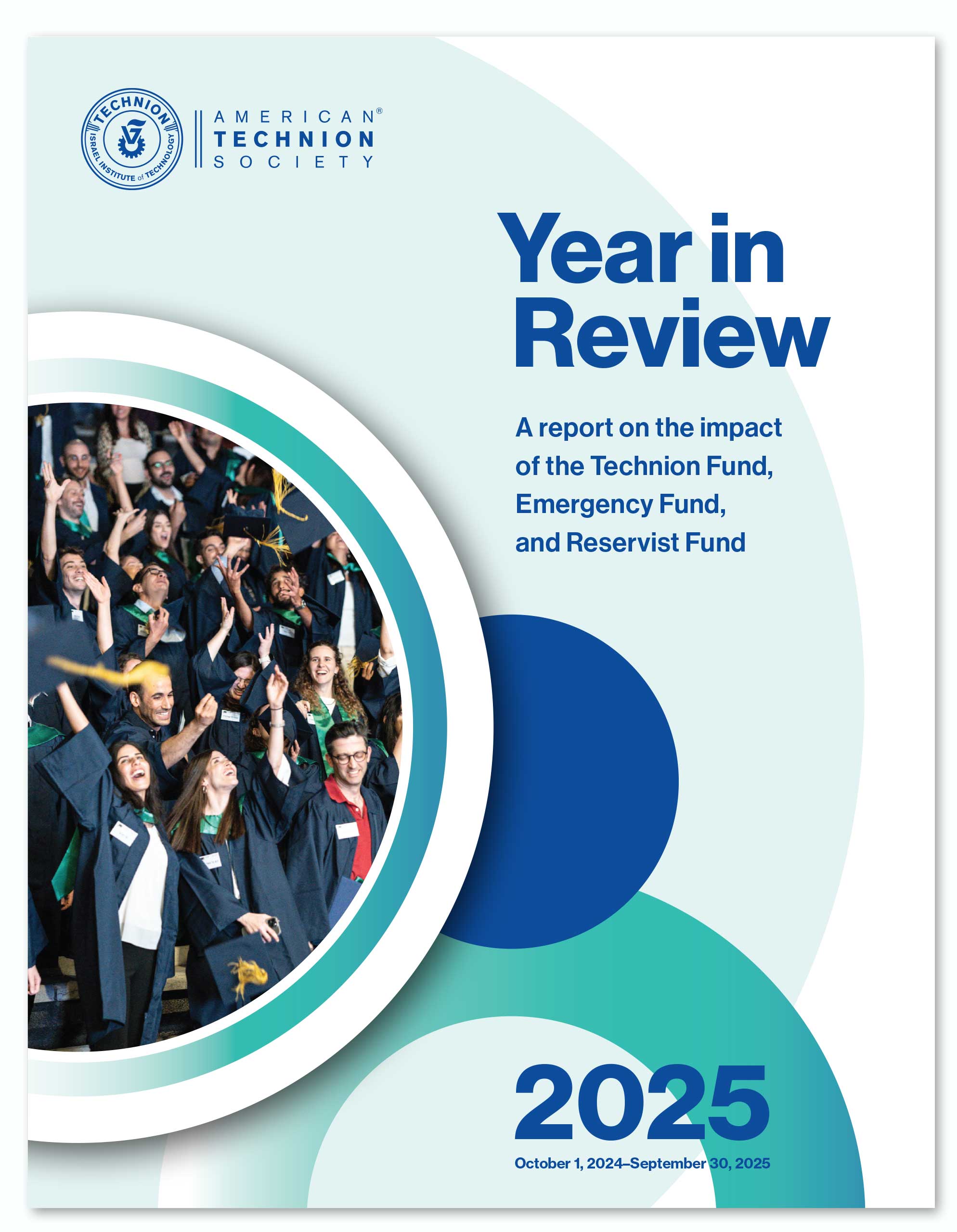 A magazine cover for Year in Review 2025