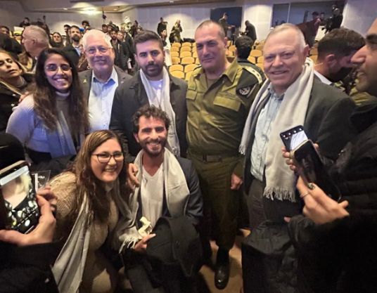 The Technion delegation with the Chief of the General Staff of the IDF Lt. Gen. Eyal Zamir