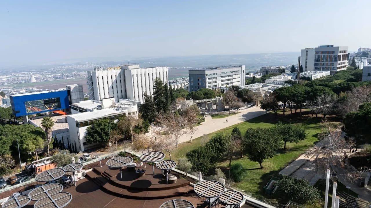 Technion Leads Israel in AI Research | Aerial view of campus in Haifa