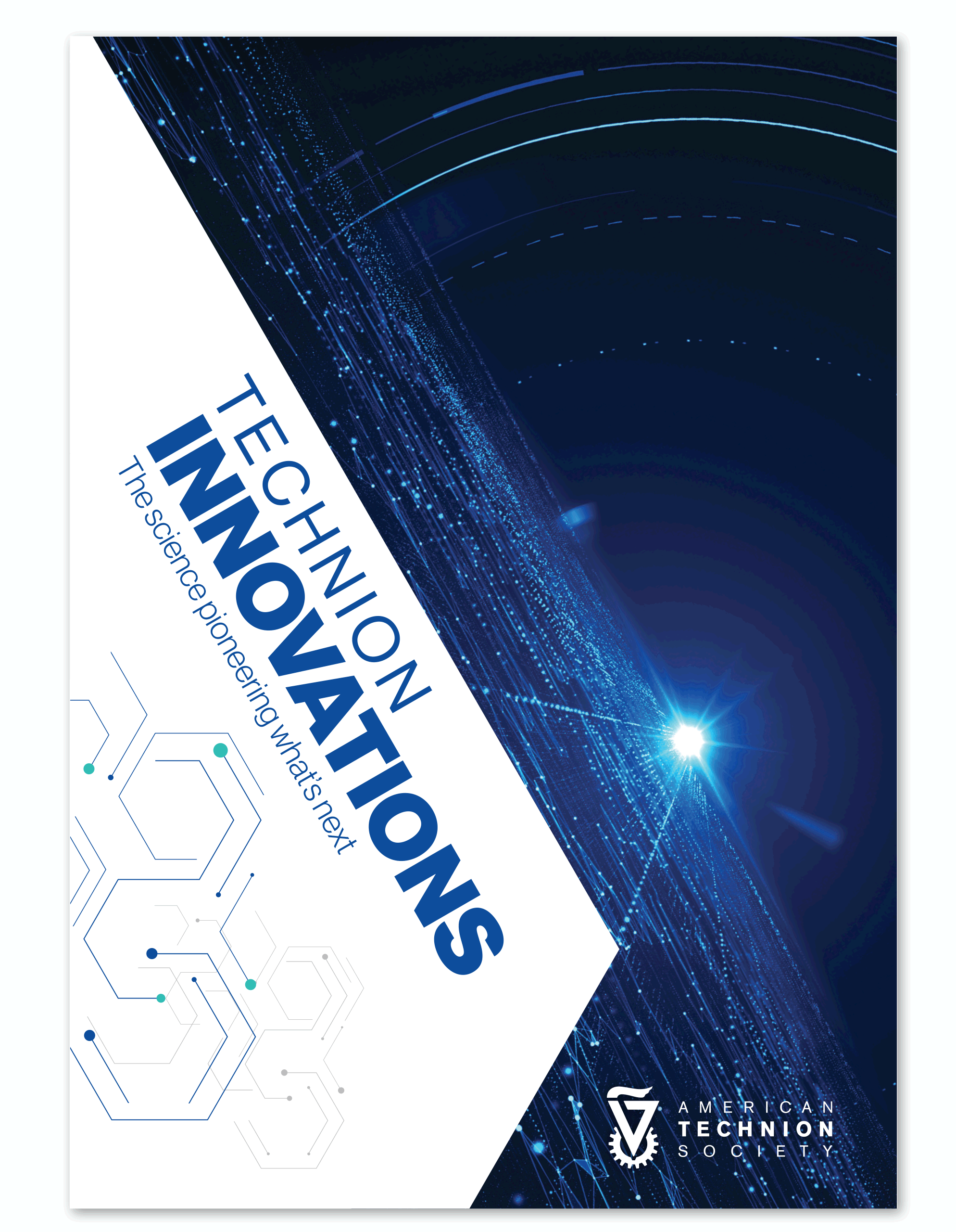 Magazine cover with Technion Innovations in bold letters
