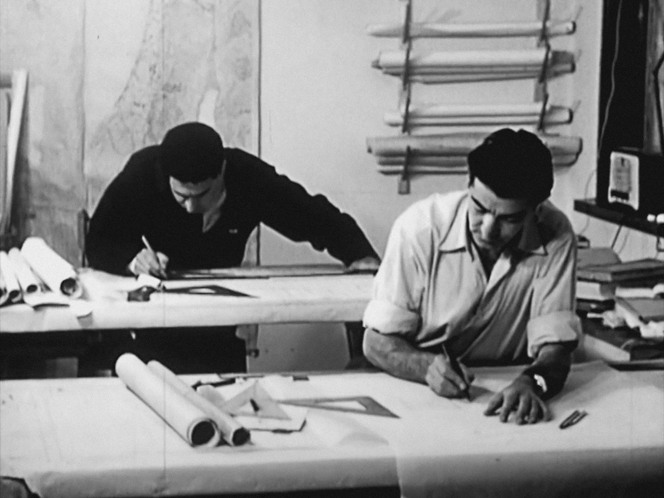 1932 - Draftsmen-at-Table