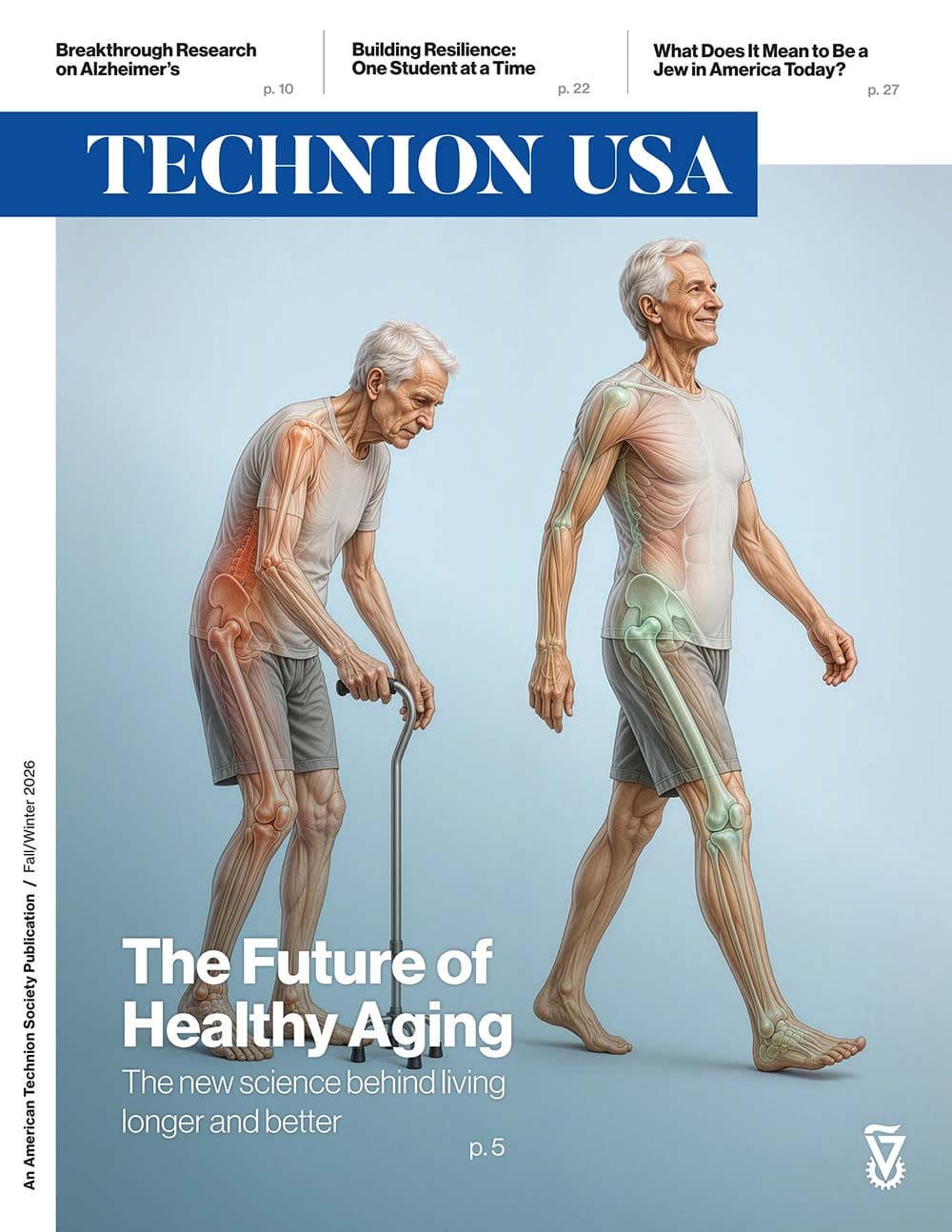 Technion USA Fall Winter 2026 magazine cover